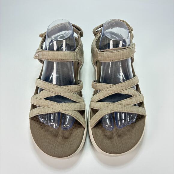 Skechers Ultra Go Walk Taupe Outdoor Walking Sandals 141450 Women's Size 10 - Picture 3 of 10